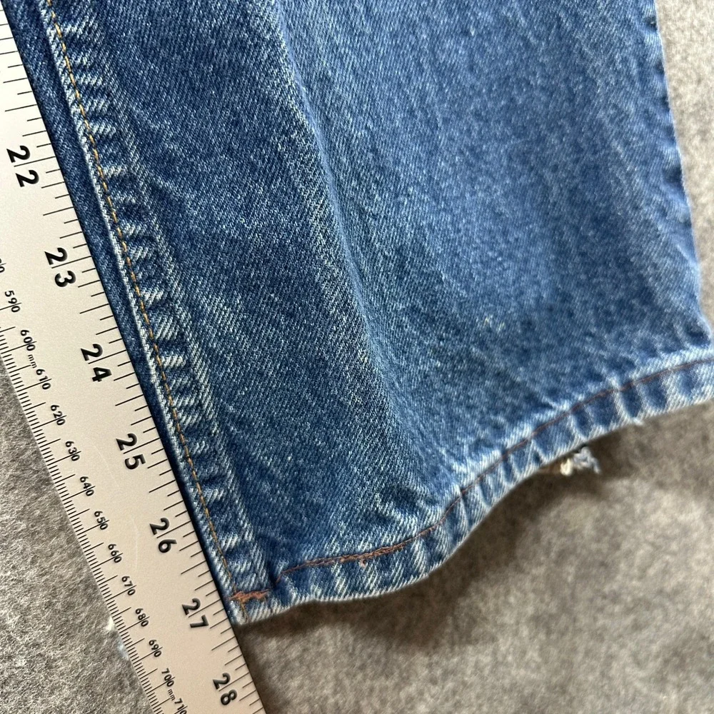 Vtg Levi's 517 Orange Tab Jeans Mens 38x32 (fits 34x28) Bootcut Made in USA